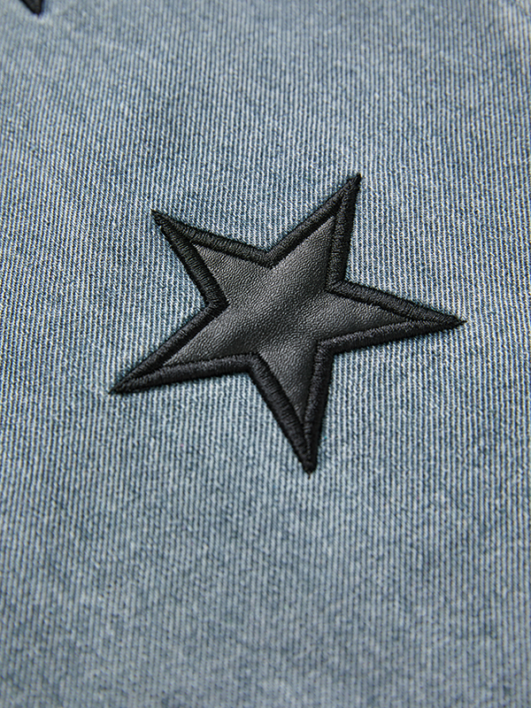 Vintage Denim Star Patch Boyfriend Jeans-8