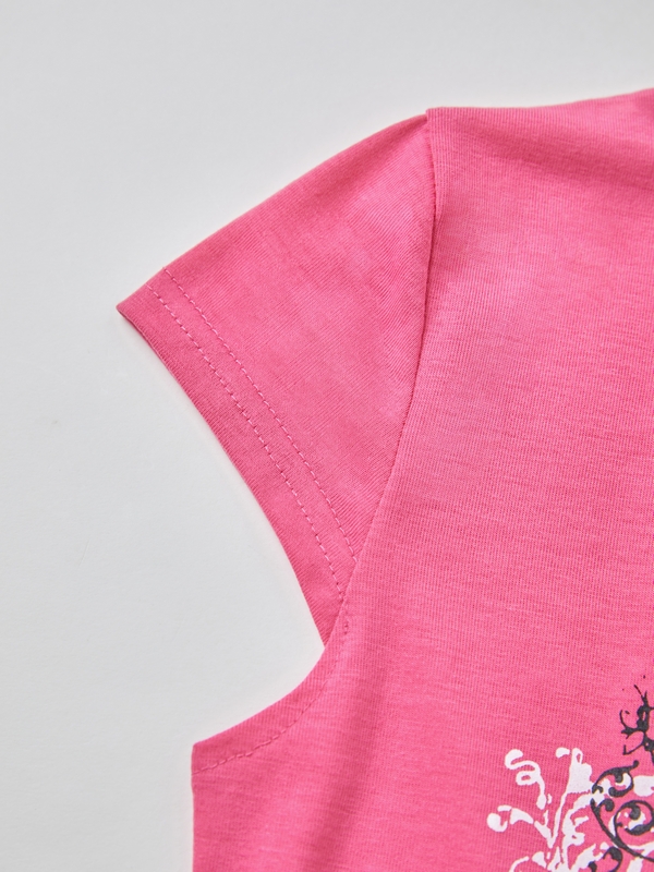 Vintage Acanthus Logo Print Baby Tee-8