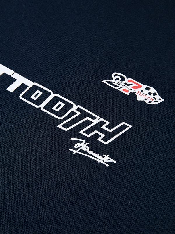 Men's Color Block Vintage Print Sweatshirt-5