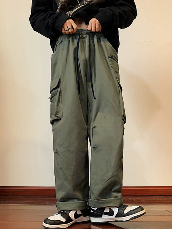 Men's Pocket Patch Skate Cargo Pants-3