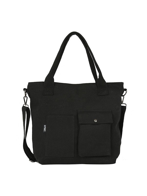 Convertible Canvas Tote Bag-5