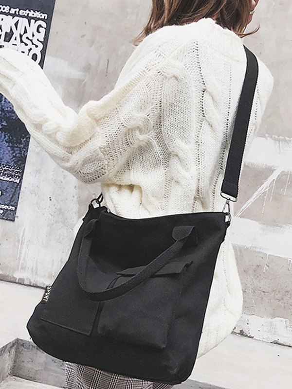 Convertible Canvas Tote Bag-3