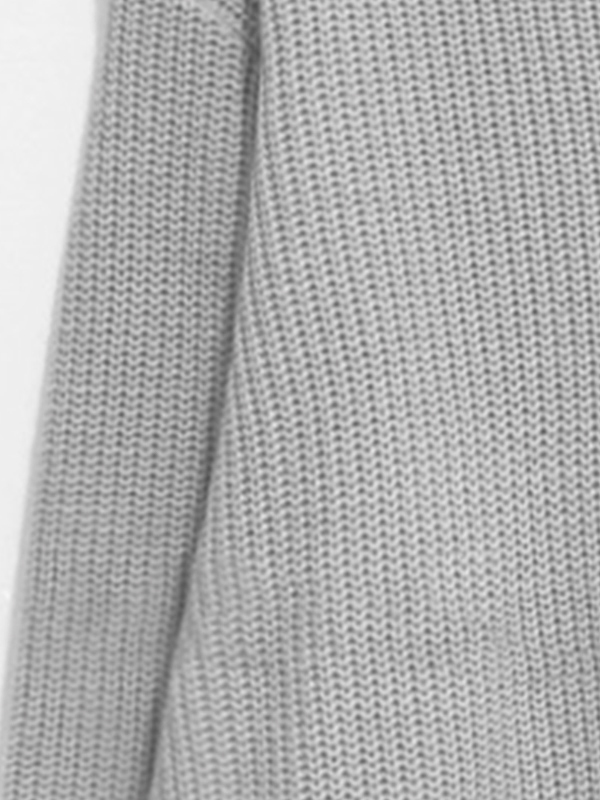 Men's Knit Half Zip Lapel Sweater-4